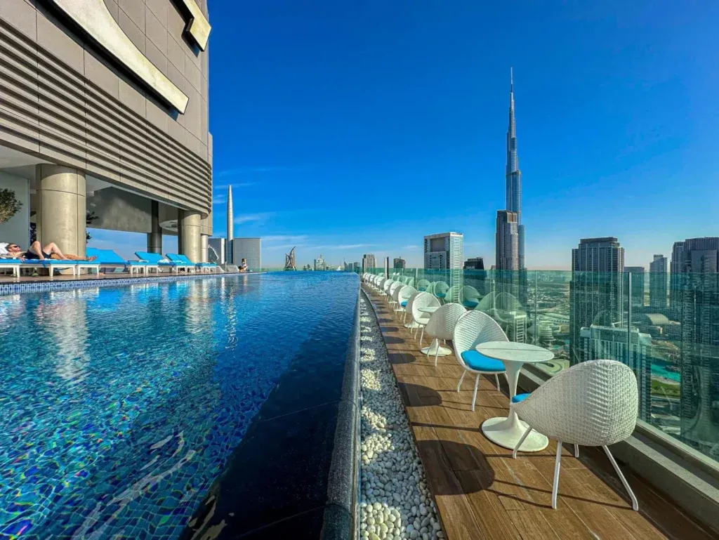 Dubai hotels with best views paramount hotel midtown WIWT