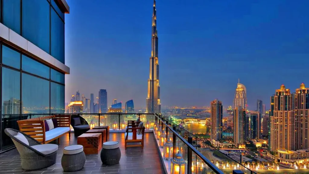 Dubai hotels with best views taj dubai WIWT