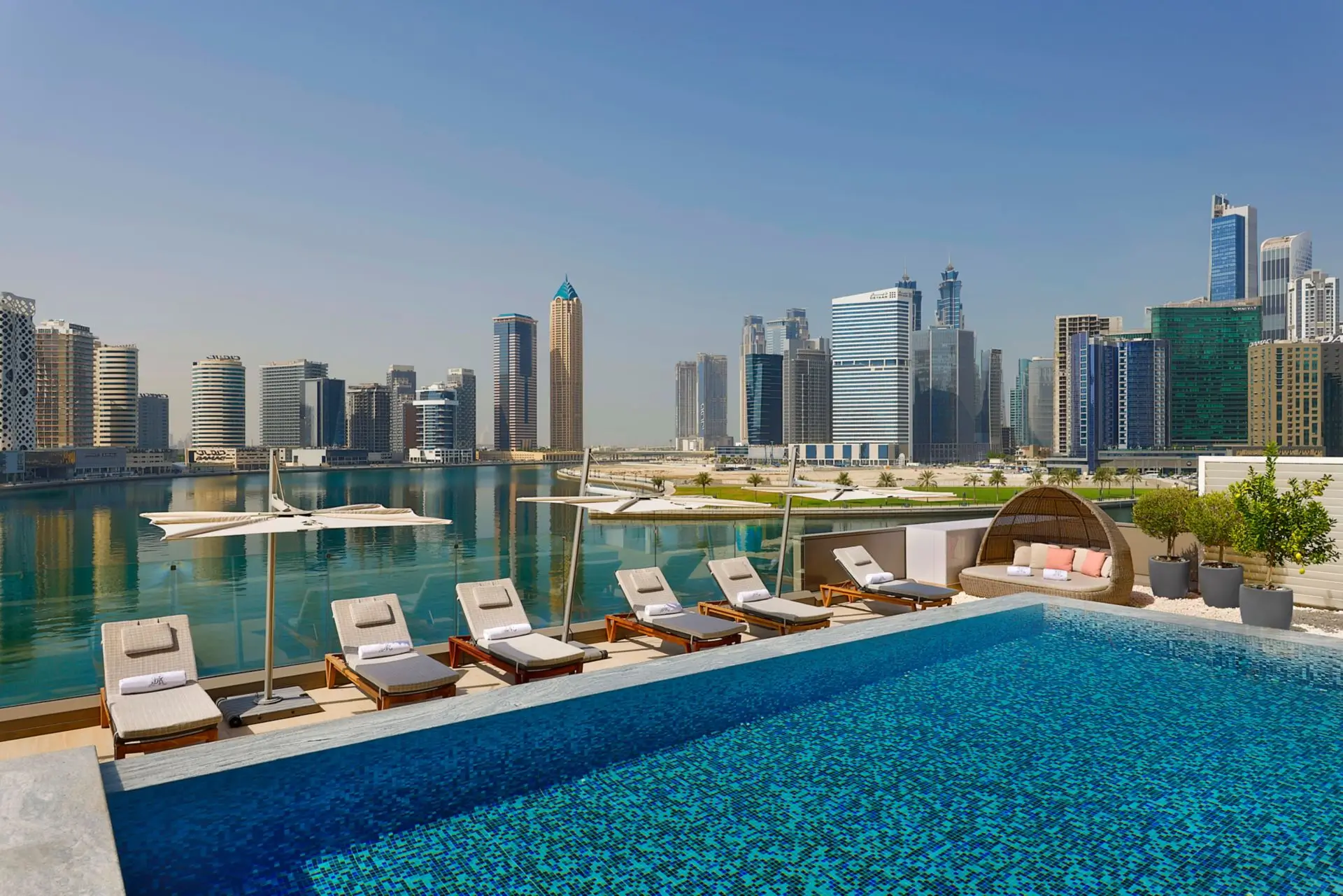 Dubai hotels with best views the st regis downtown WIWT