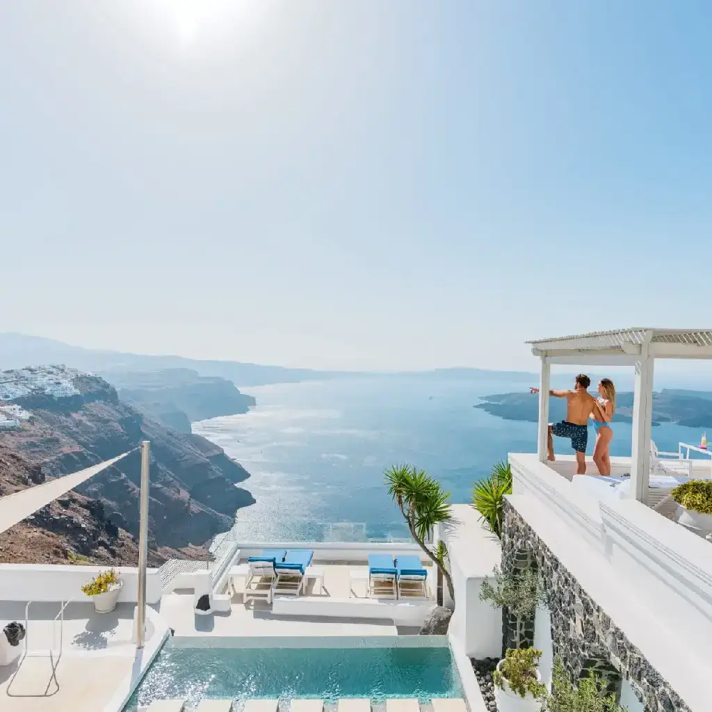 Santorini Hotels with Private Pool Iconic Santorini