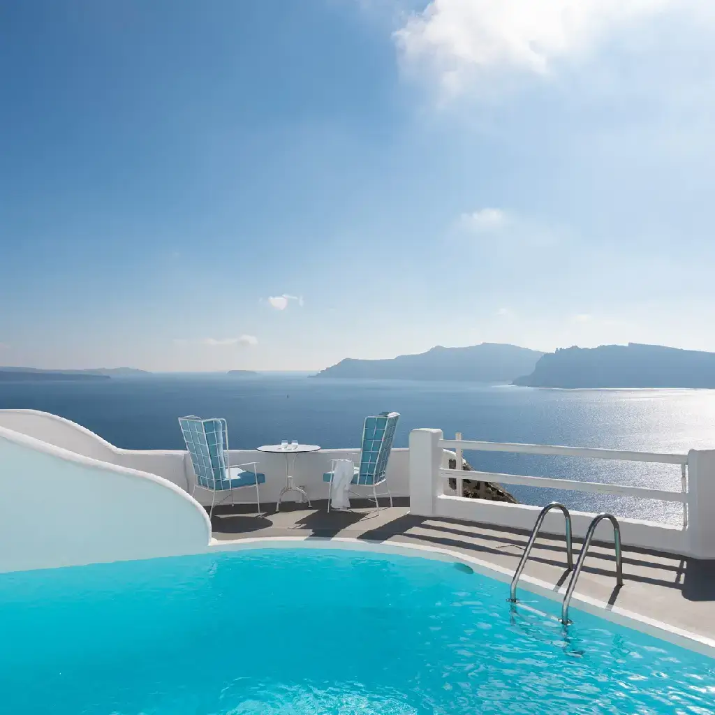 Santorini Hotels with Private Pool Katikies Kirini