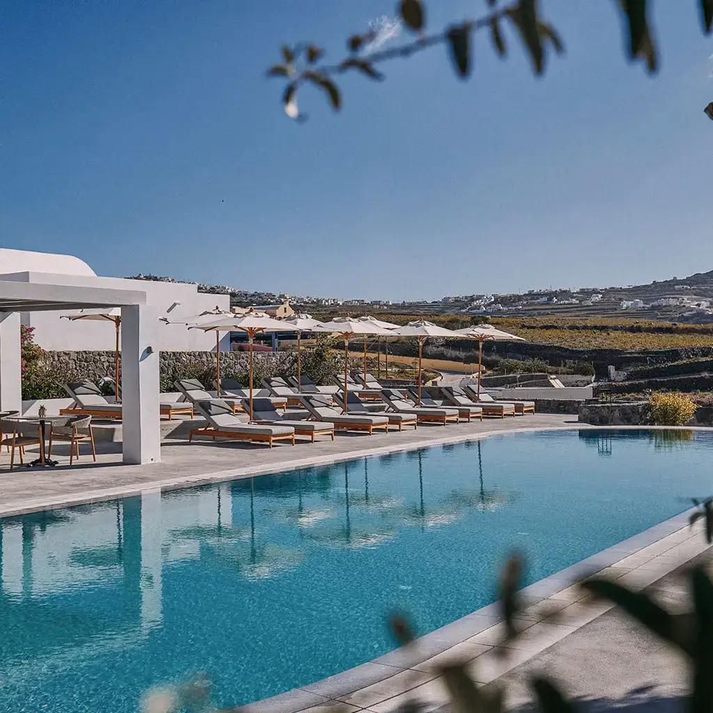 Santorini Hotels with Private Pool Vedema Resort