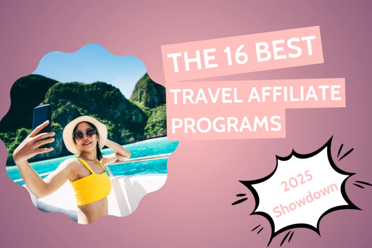 An infographic listing the best travel affiliate programs of 2015, emphasizing their advantages for travel enthusiasts and marketers.