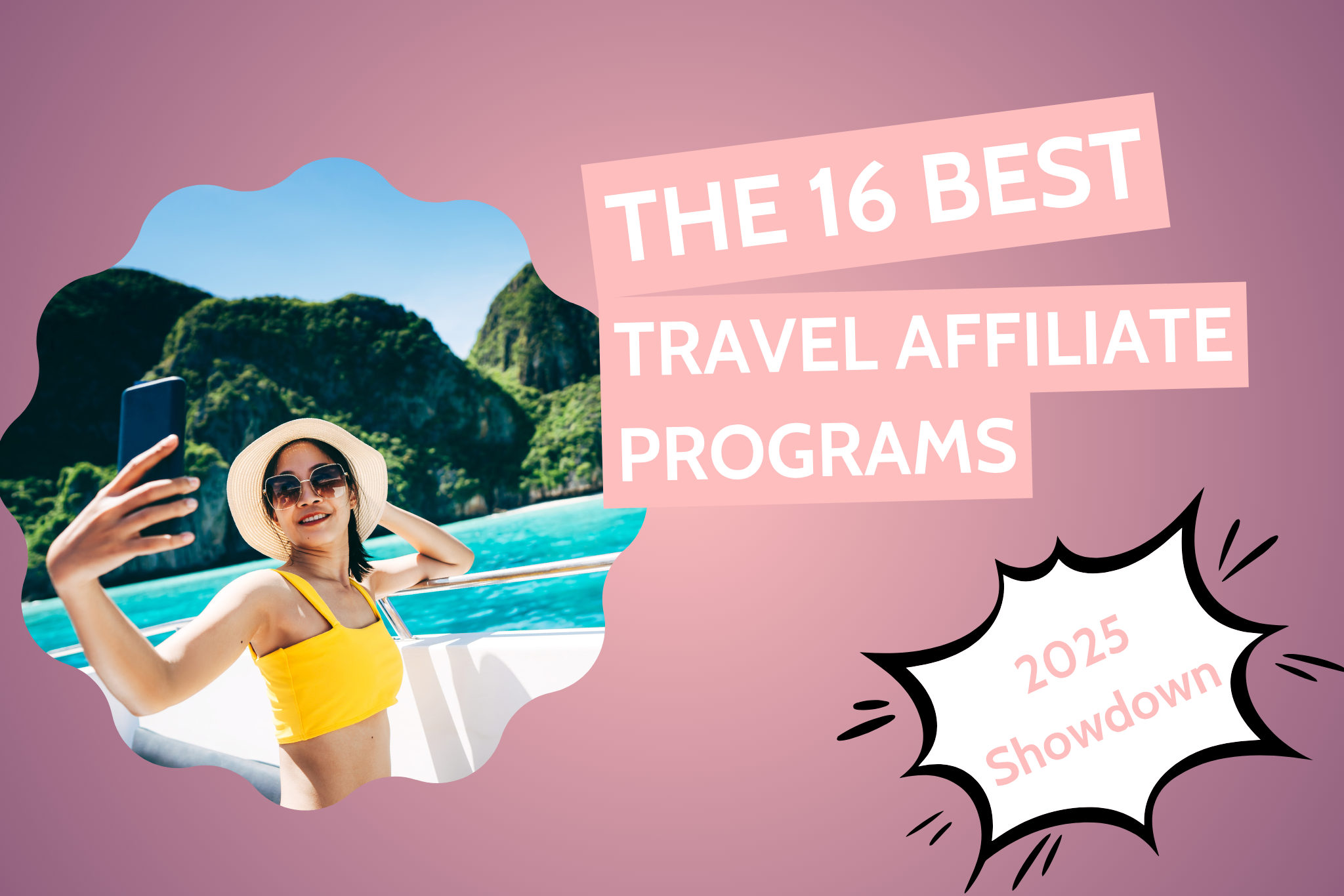An infographic listing the best travel affiliate programs of 2015, emphasizing their advantages for travel enthusiasts and marketers.