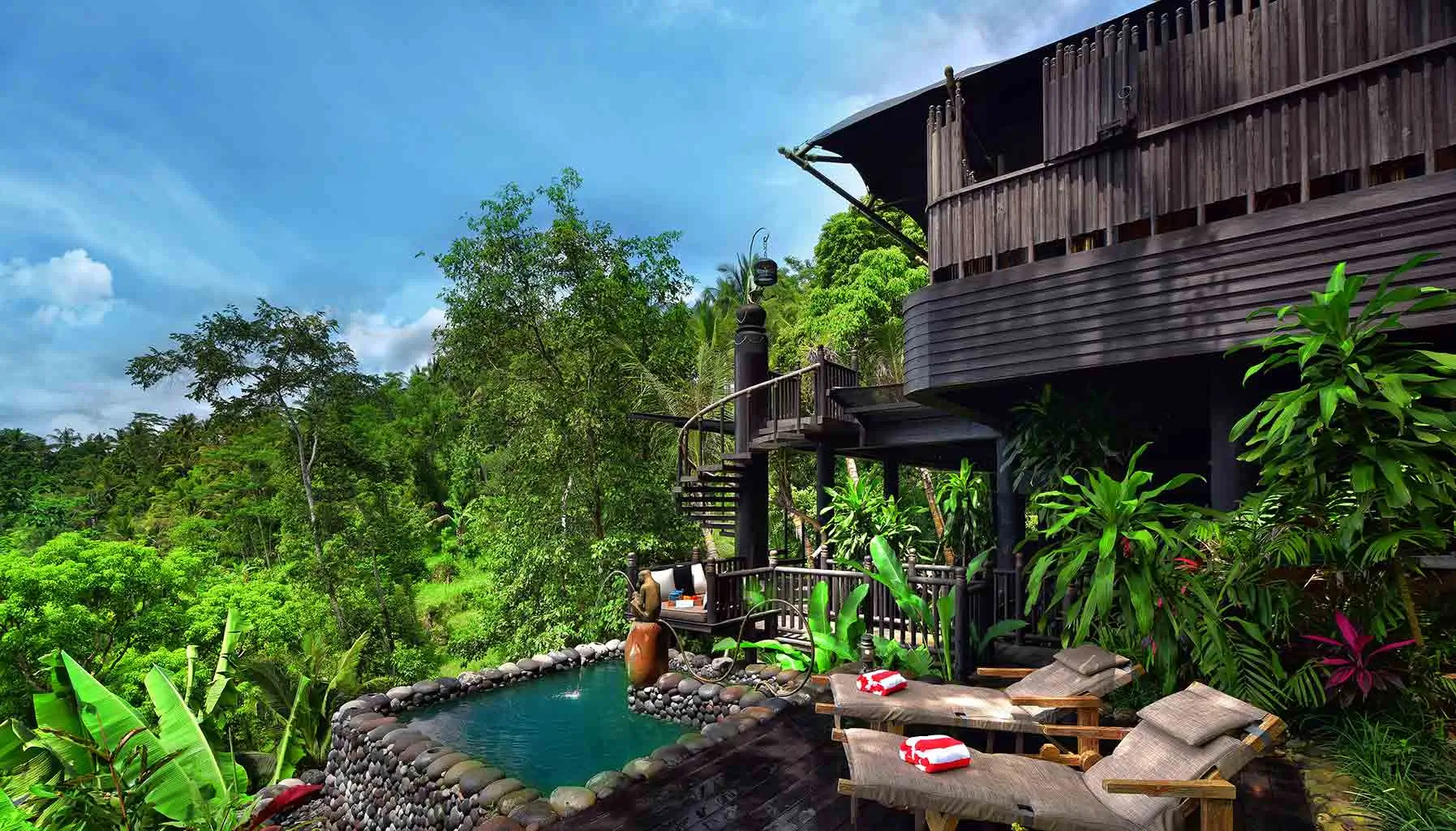 best family friendly resorts in Bali capella ubud WIWT