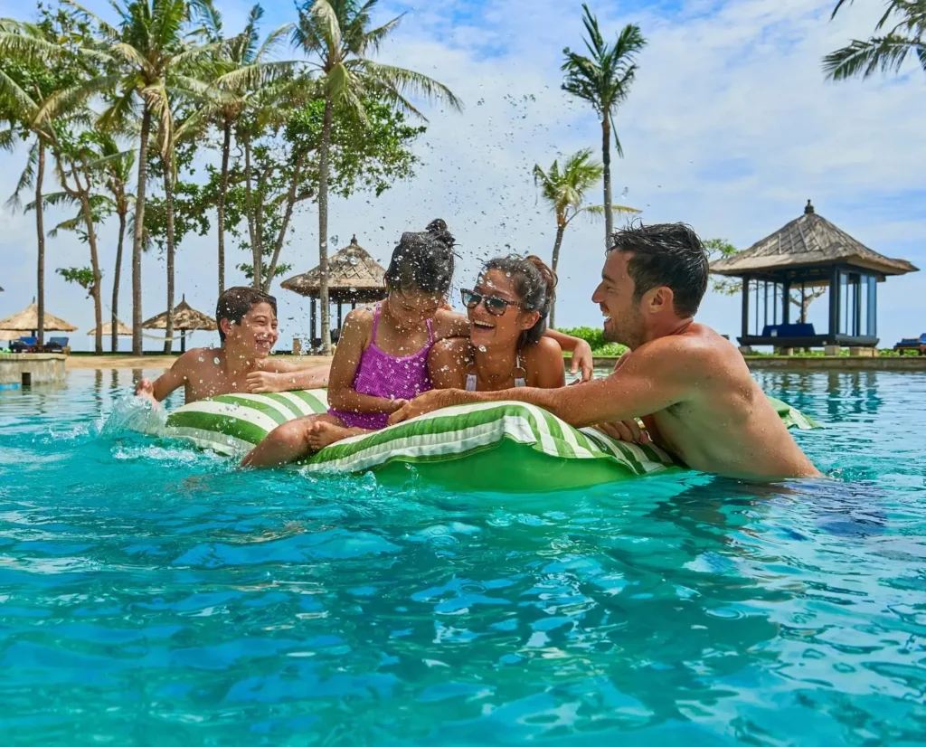 best family friendly resorts in Bali conrad one WIWT